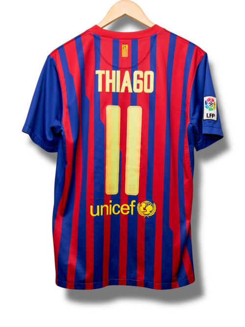 Barcelona 2011/2012 Thuis Shirt Thiago #11 (M)