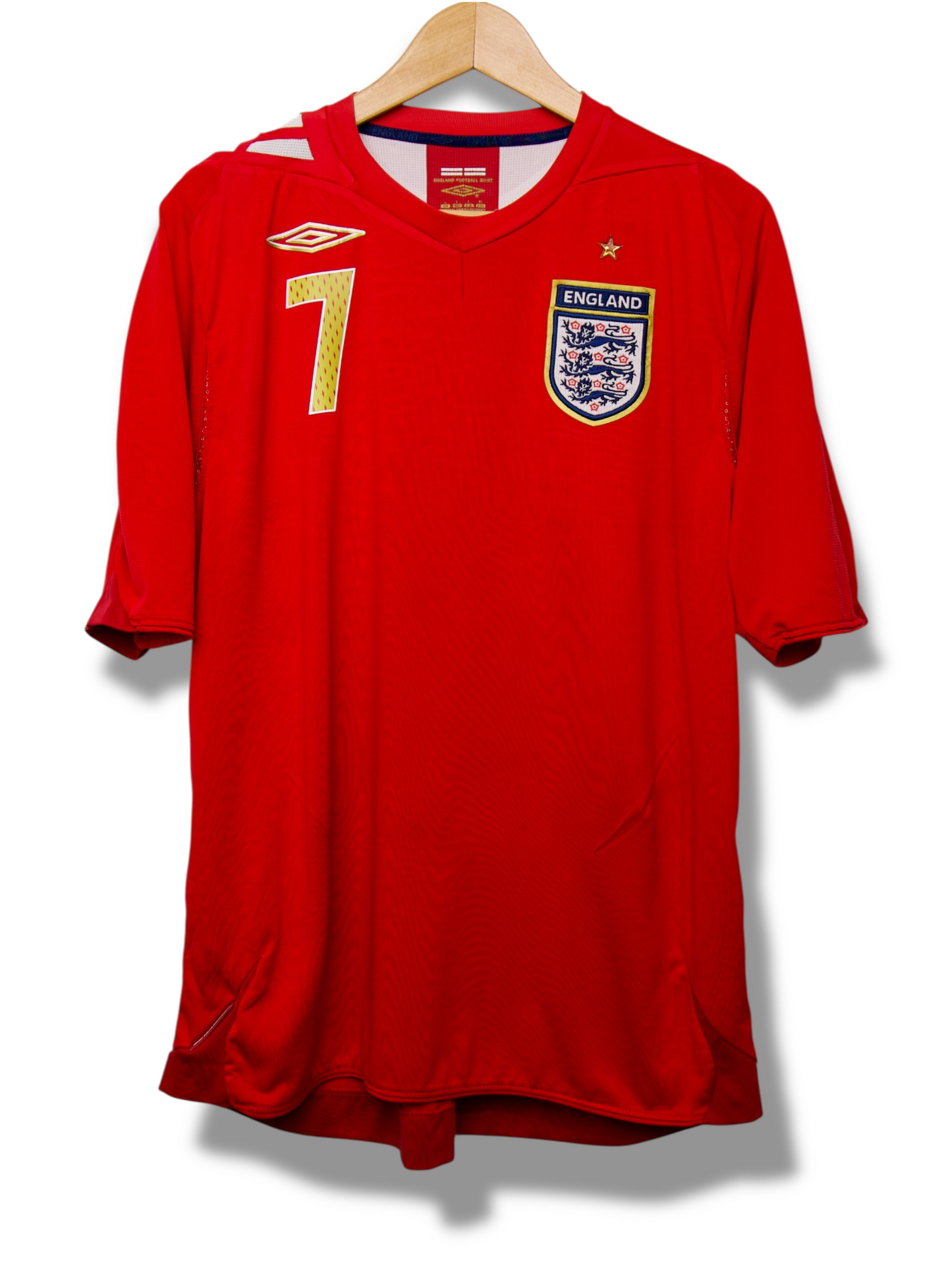 Engeland 2006 Uit Shirt Beckham #7 (L)