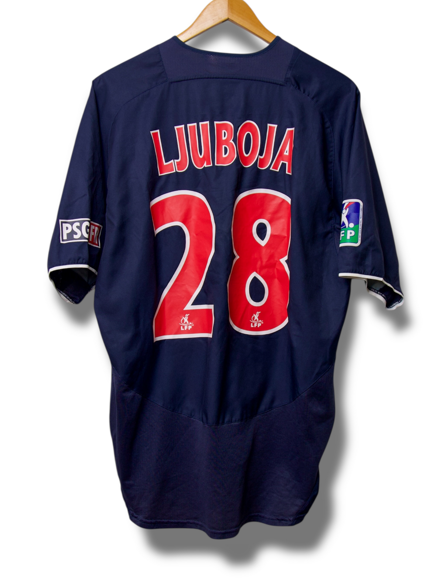 PSG 2003/2004 Thuis Shirt Ljuboja #28 (XL)