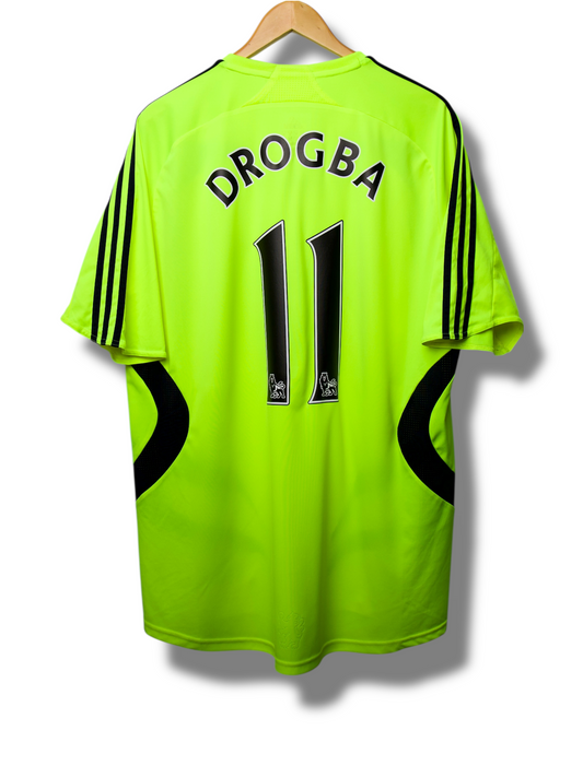 Chelsea 2007/2008 Uit Shirt Drogba #11 (XL)