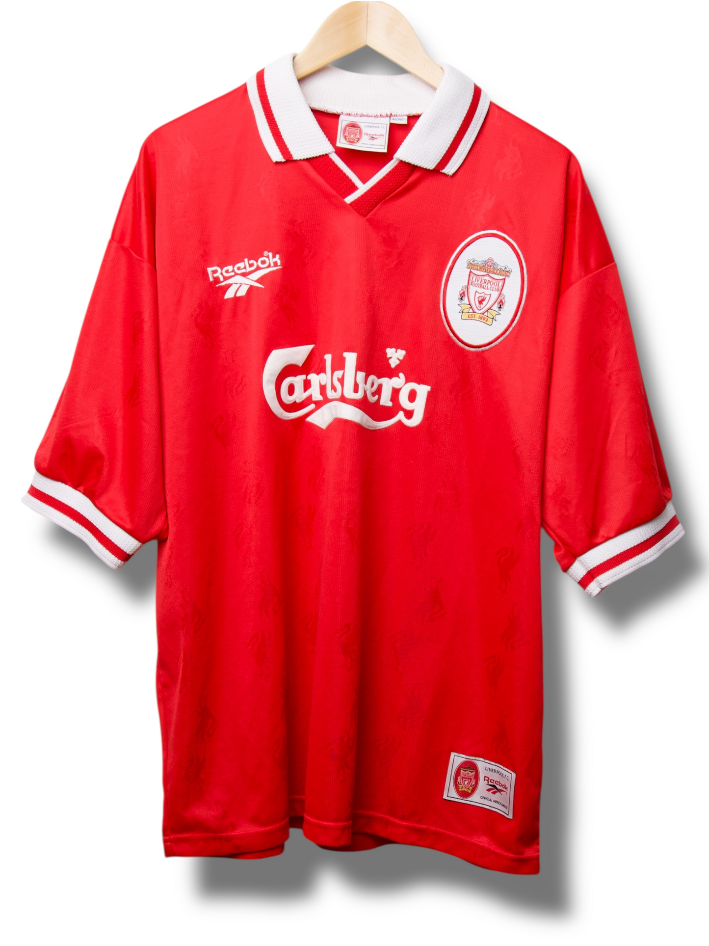 Liverpool 1996/1997 Thuis Shirt (XL)