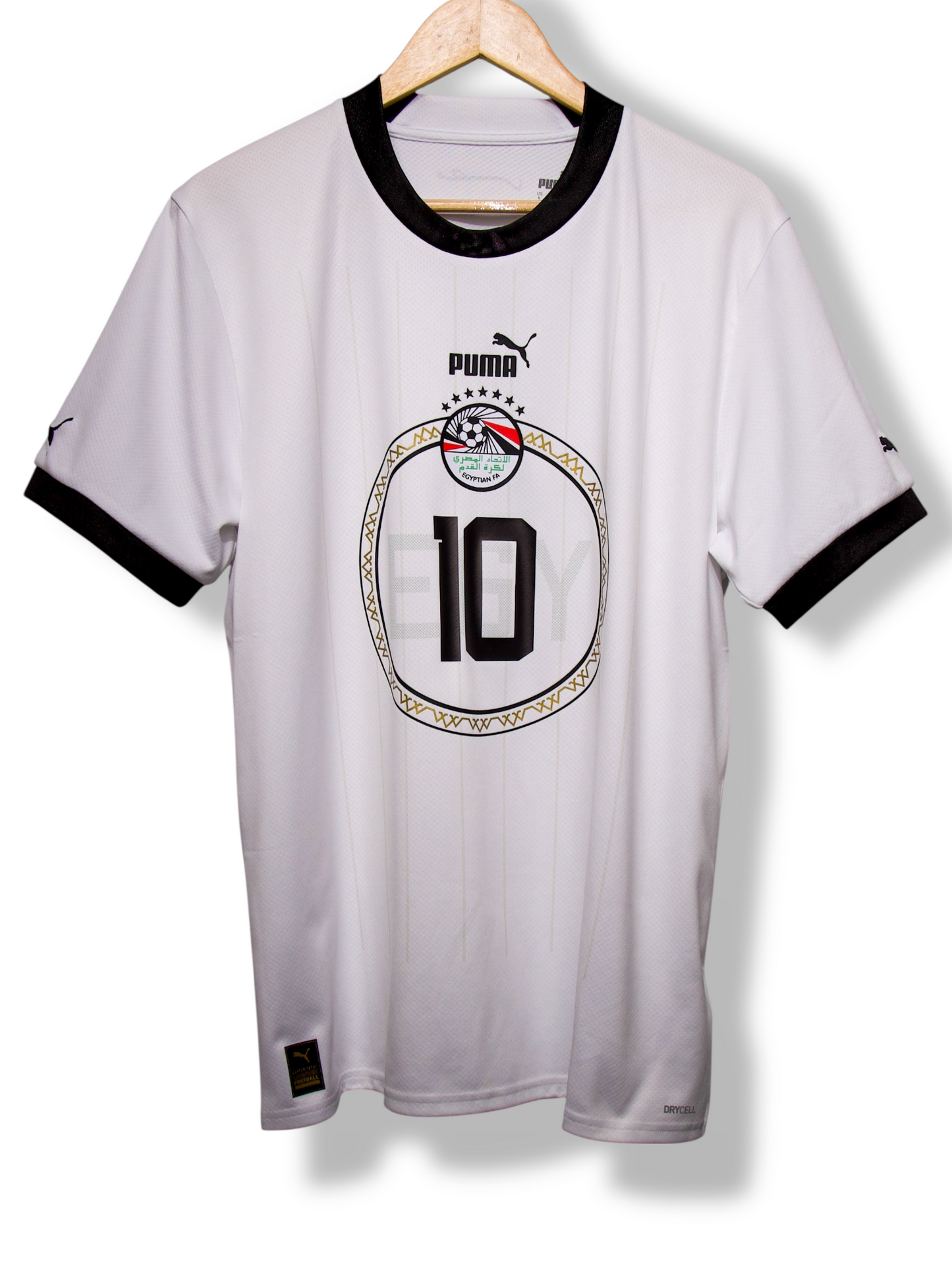 Egypte 2022/2023 Uit Shirt Salah #10 (L)