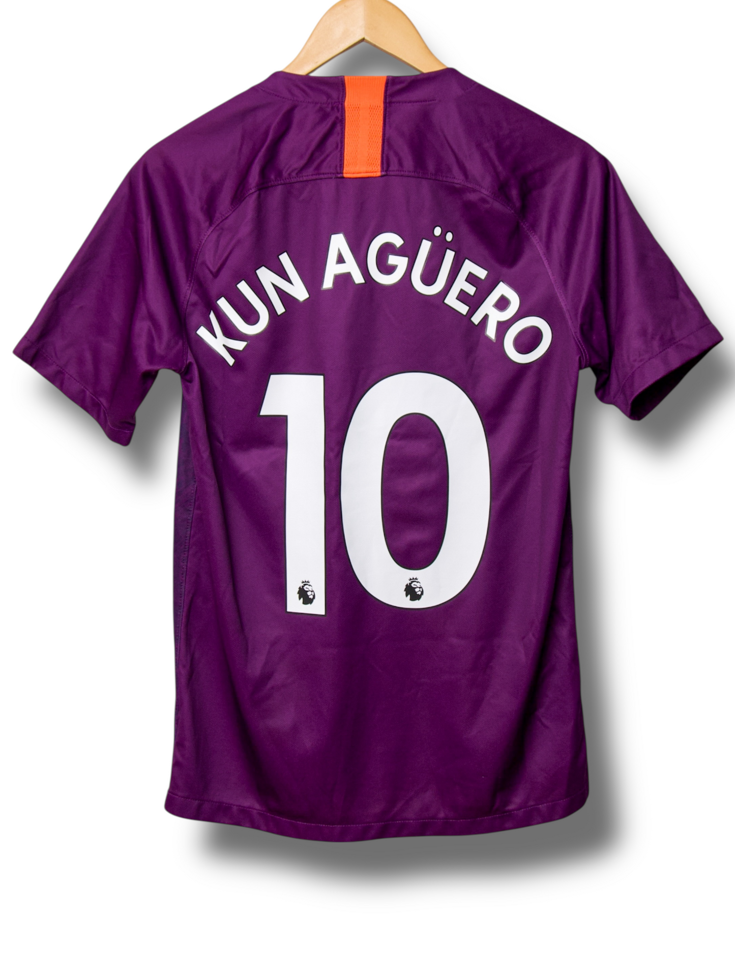 Manchester City 2018/2019 3e Shirt Aguero #10 (S)