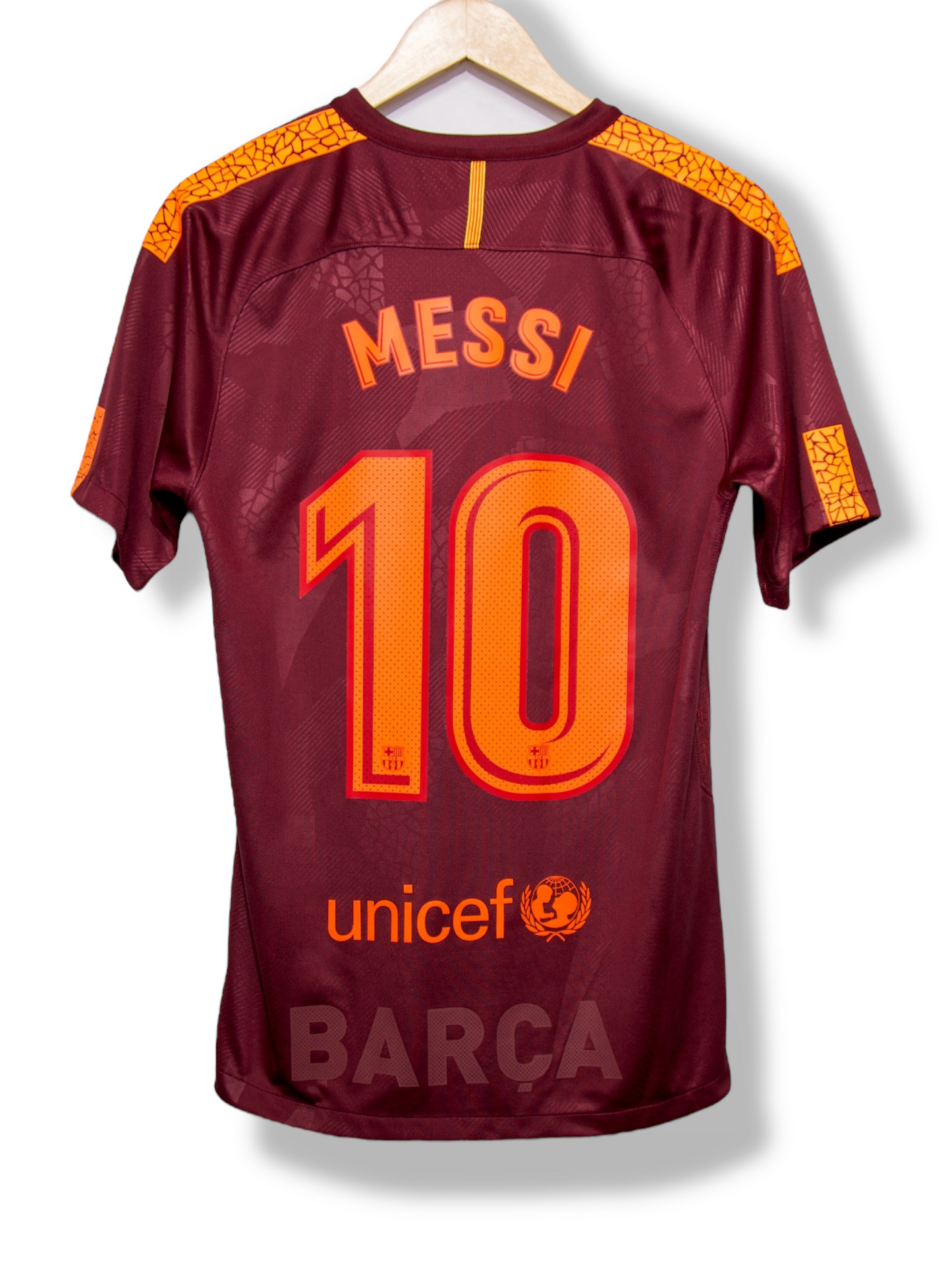Barcelona 2017/2018 Derde Shirt Messi #10 (S)