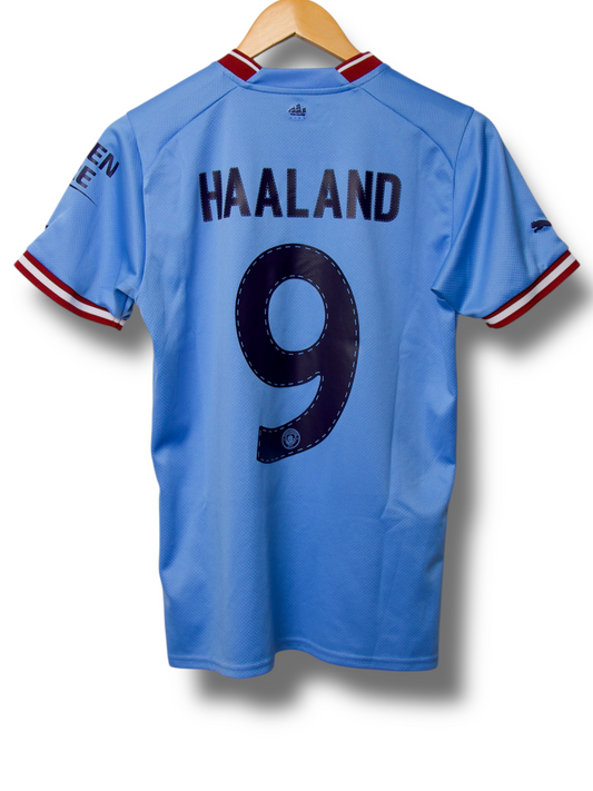 Manchester City 2022/2023 Thuis Shirt Haaland #9 (S)