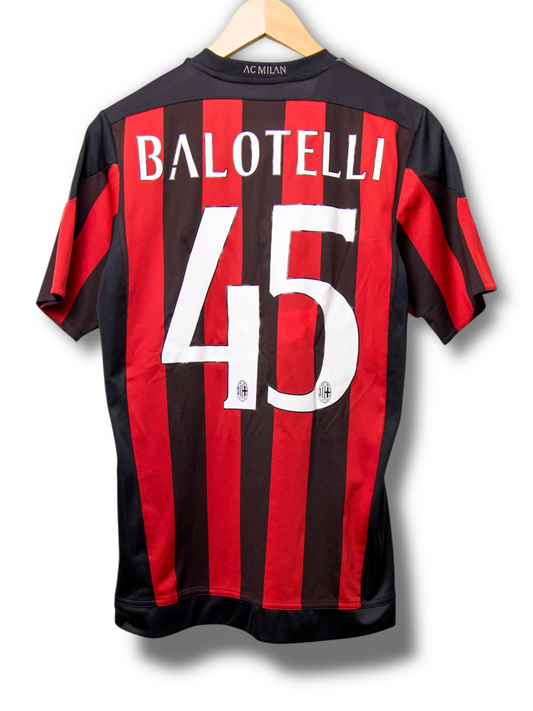 AC Milan 2015/2016 Thuis Shirt Balotelli #45 (S)