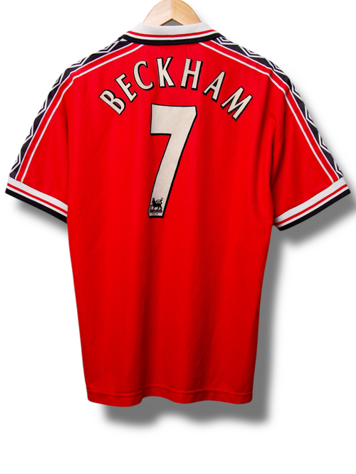 Manchester United 1998 Thuis Shirt Beckham #7 (M)