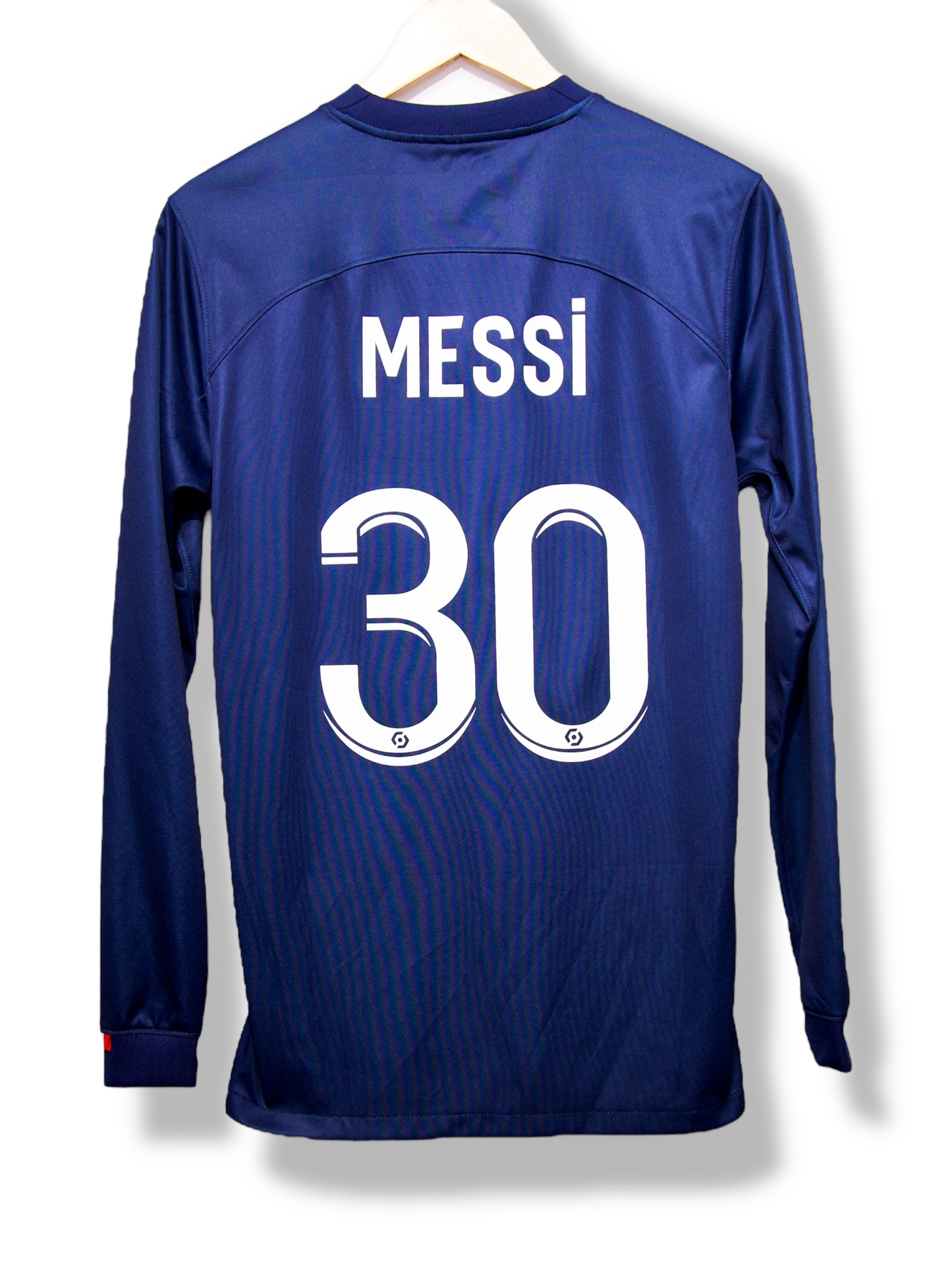 PSG 2022/2023 Thuis Shirt Messi #30 Longsleeve (S)