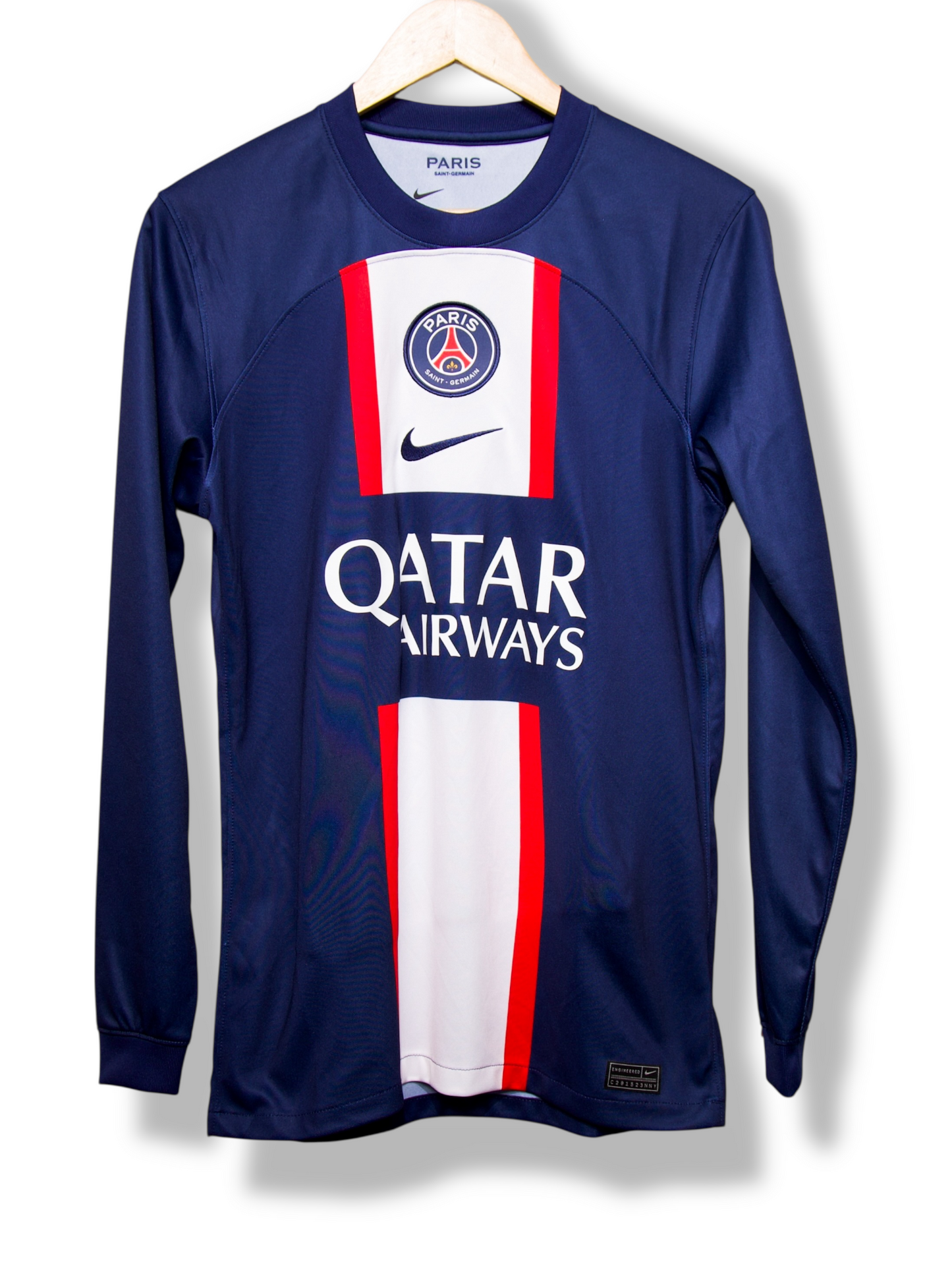 PSG 2022/2023 Thuis Shirt Messi #30 Longsleeve (S)