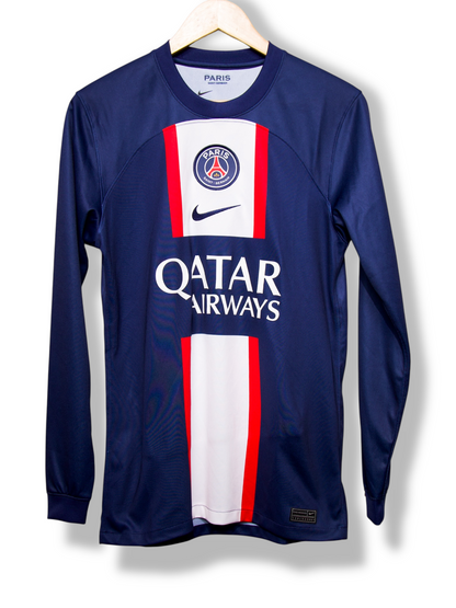 PSG 2022/2023 Thuis Shirt Messi #30 Longsleeve (S)