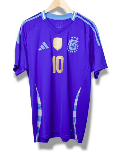 Argentinië 2024 Uit Shirt Messi #10 (XL)