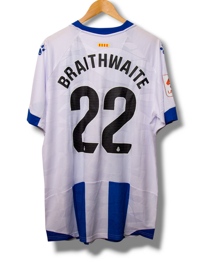 Espanyol 2023/2024 Thuis Shirt Braithwaite #22 (XXL)