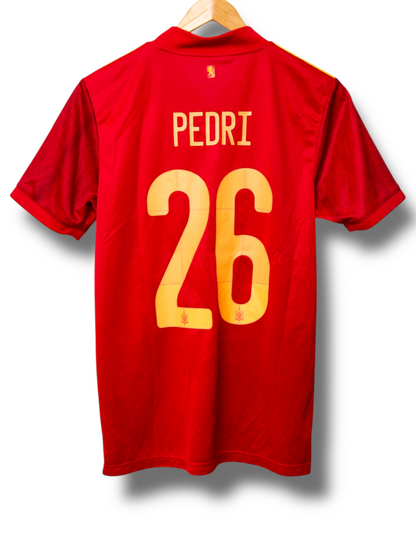 Spanje 2020 Thuis Shirt Pedri #26 (S)