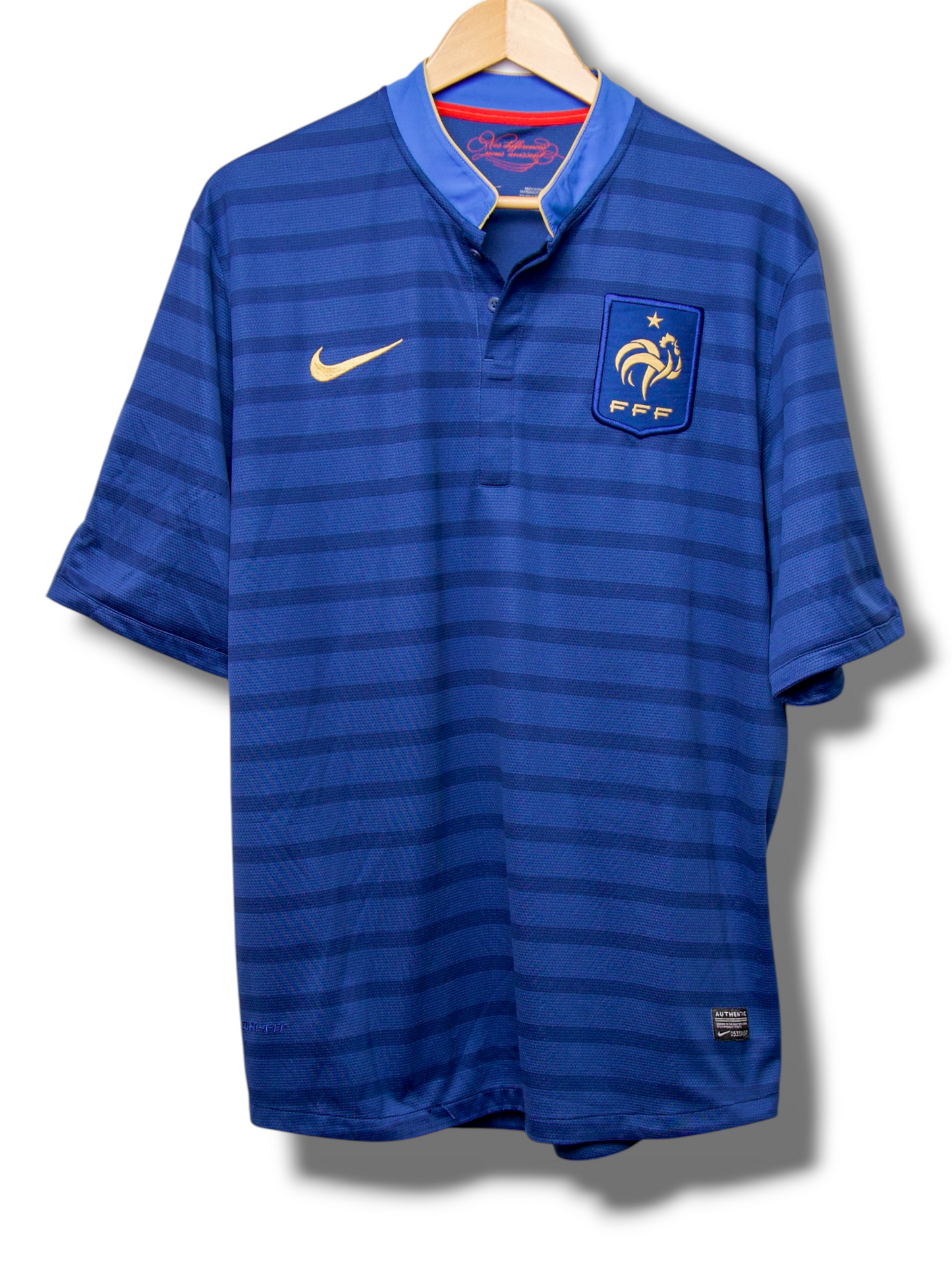 Frankrijk 2012 Thuis Shirt (XL)