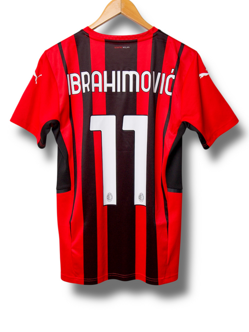 AC Milan 2021/2022 Thuis Shirt Ibrahimovic #11 (S)