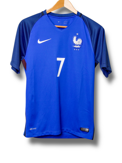 Frankrijk 2016 Thuis Shirt Griezmann #7 (S)