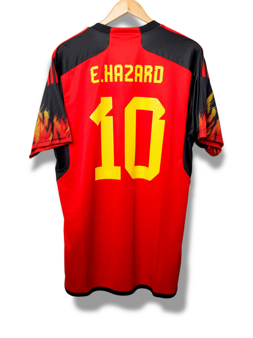 België 2022 Thuis Shirt Hazard #10 (XL)