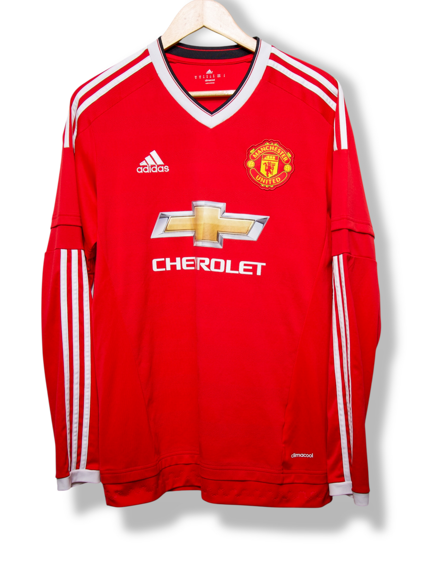 Manchester United 2015/2016 Thuis Shirt Rooney #10 Longsleeve (M)