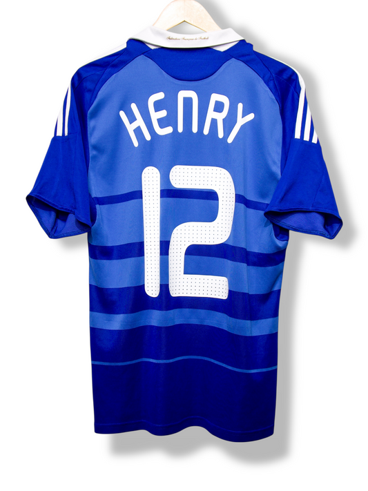 Frankrijk 2008 Thuis Shirt Henry #12 (L)