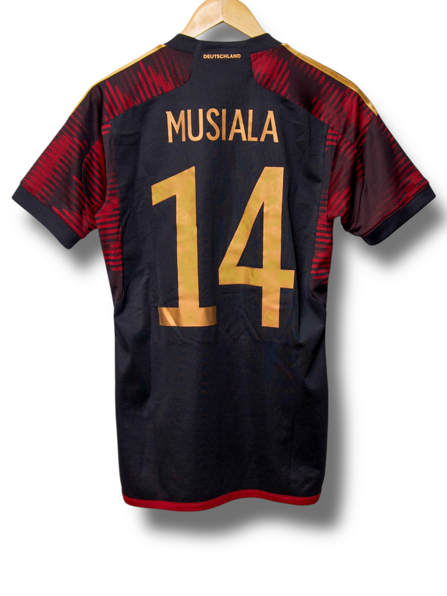 Duitsland 2022 Uit Shirt Musiala #14 (S)