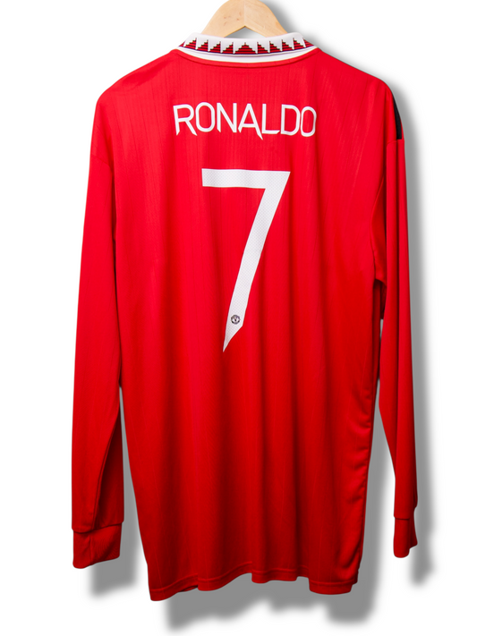 Manchester United 2022/2023 Thuis Shirt Ronaldo #7 (XL)