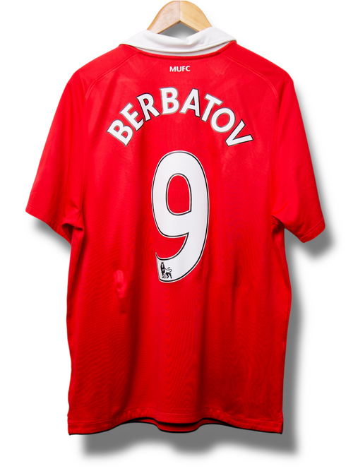 Manchester United 2010/2011 Thuis Shirt Berbatov #9 (L)