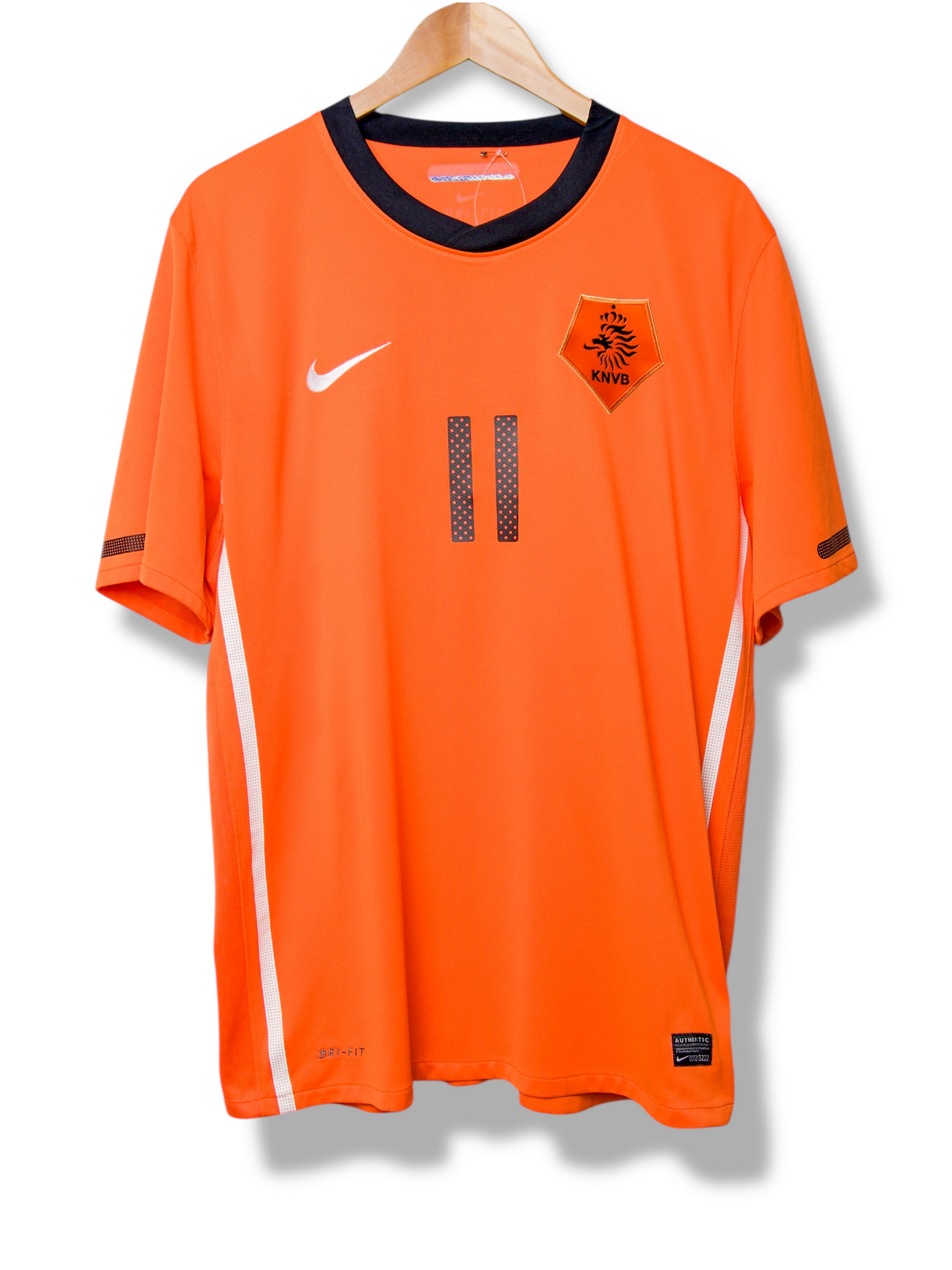 Nederland 2010 Thuis Shirt Robben #10 (XL)