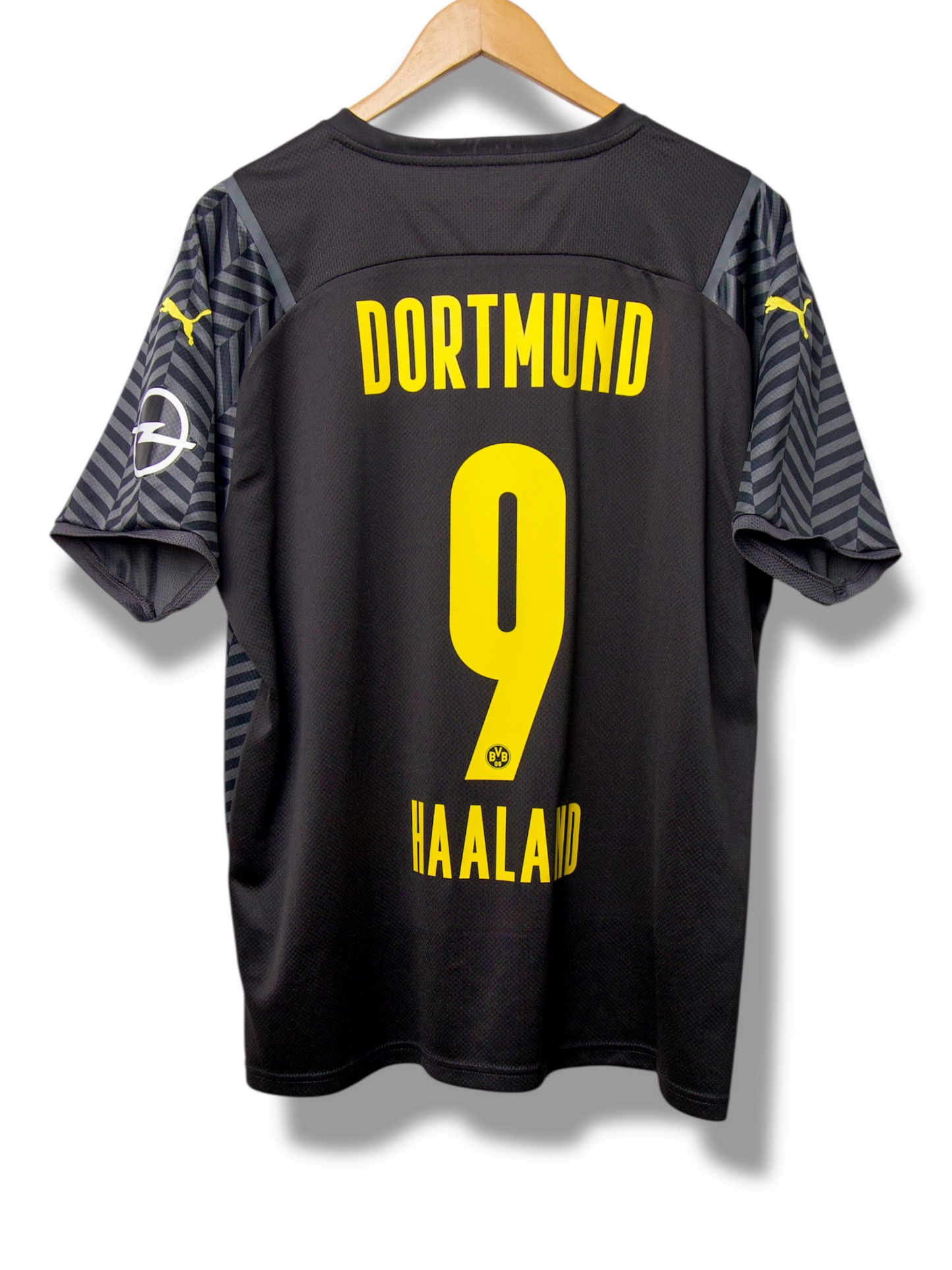 Borussia Dortmund 2021/2022 Uit Shirt Haaland #9 (XL)