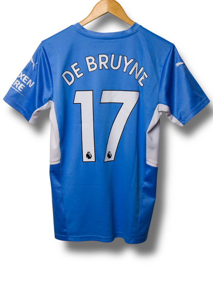 Manchester City 2021/2022 Thuis Shirt De Bruyne #17 (S)