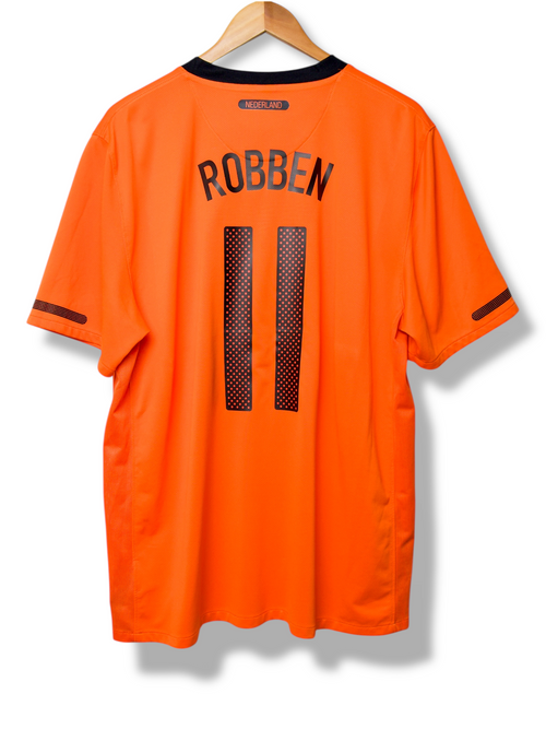 Nederland 2010 Thuis Shirt Robben #10 (XL)