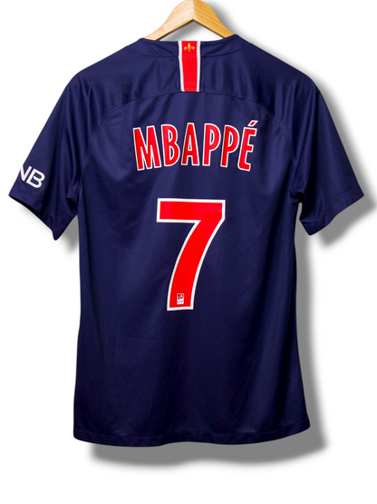 PSG 2018/2019 Thuis Shirt Mbappé #7 (M)