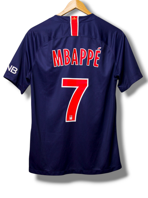 PSG 2018/2019 Thuis Shirt Mbappé #7 (M)