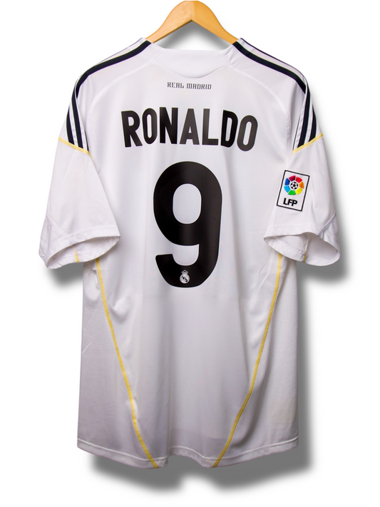 Real Madrid 2009/2010 Thuis Shirt Ronaldo #9 (L)