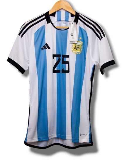 Argentinië 2022 Thuis Shirt Martínez #25 (M)