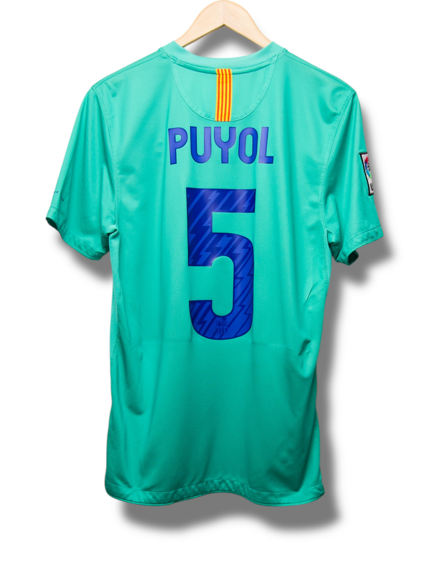 Barcelona 2010/2011 Uit Shirt Puyol #5 (M)