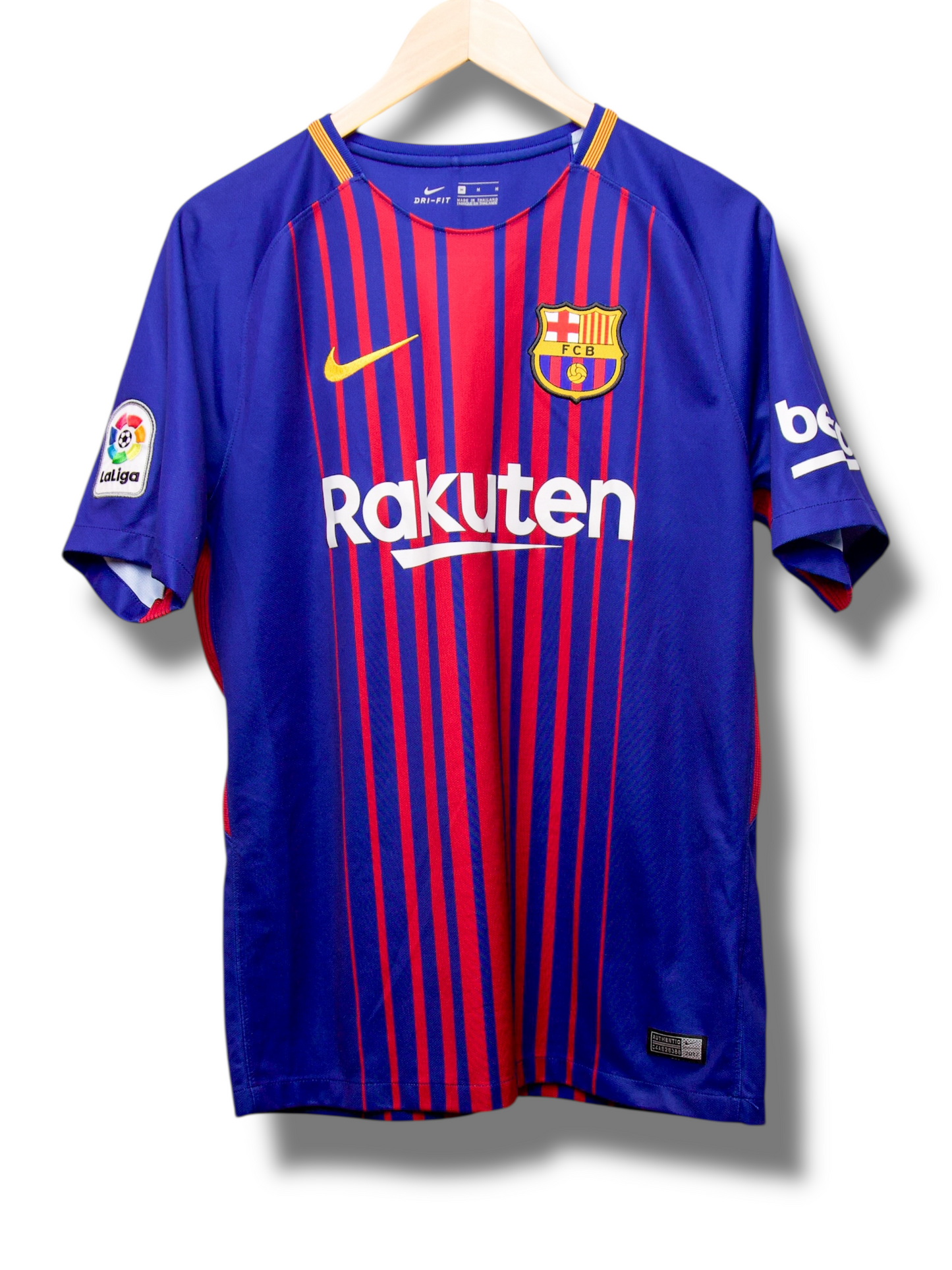 Barcelona 2017/2018 Thuis Shirt Suarez #9 (M)