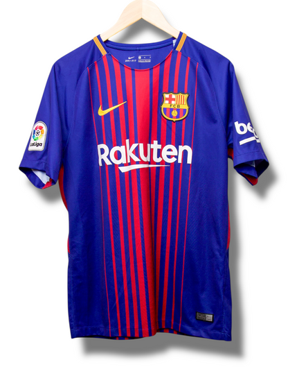 Barcelona 2017/2018 Thuis Shirt Suarez #9 (M)