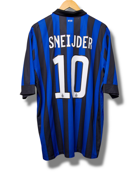 Inter Milan 2011/2012 Thuis Shirt Sneijder #10 (XL)