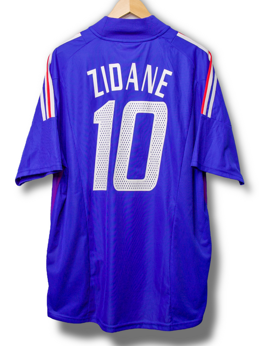 Frankrijk 2002 Thuis Zidane #10 (XL)