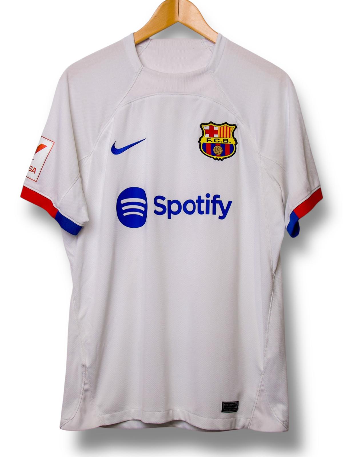 FC Barcelona 2023/2024 Uit Shirt Frenkie de Jong #21 (M)